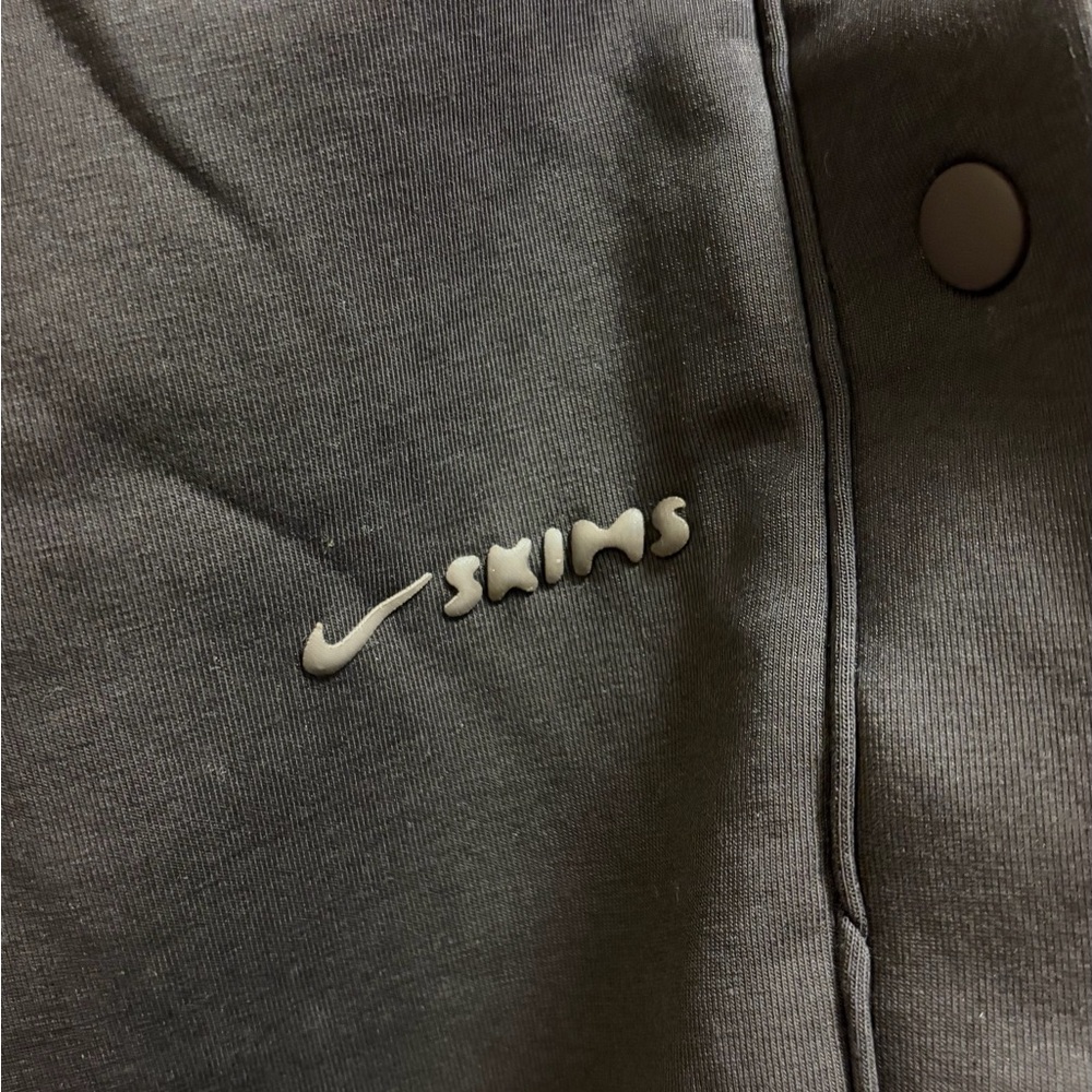 SKIMS Nike Brown Snap away Sweatpants Sz S - Picture 3 of 8